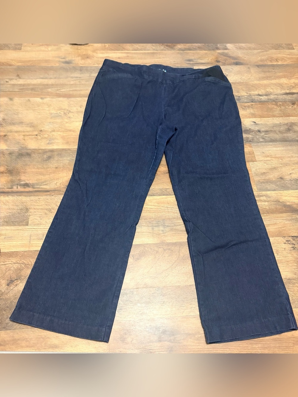 Croft & Barrow Women’s Plus 20W Regular The Effortless Stretch Pant Dark Wash